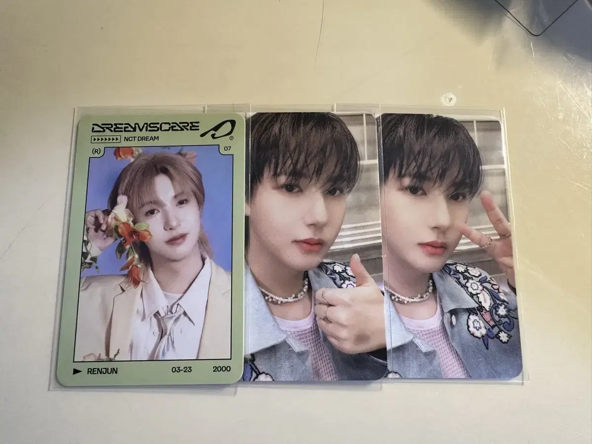 nct dream renjun DREAMSCAPE pop up tc dreamscape