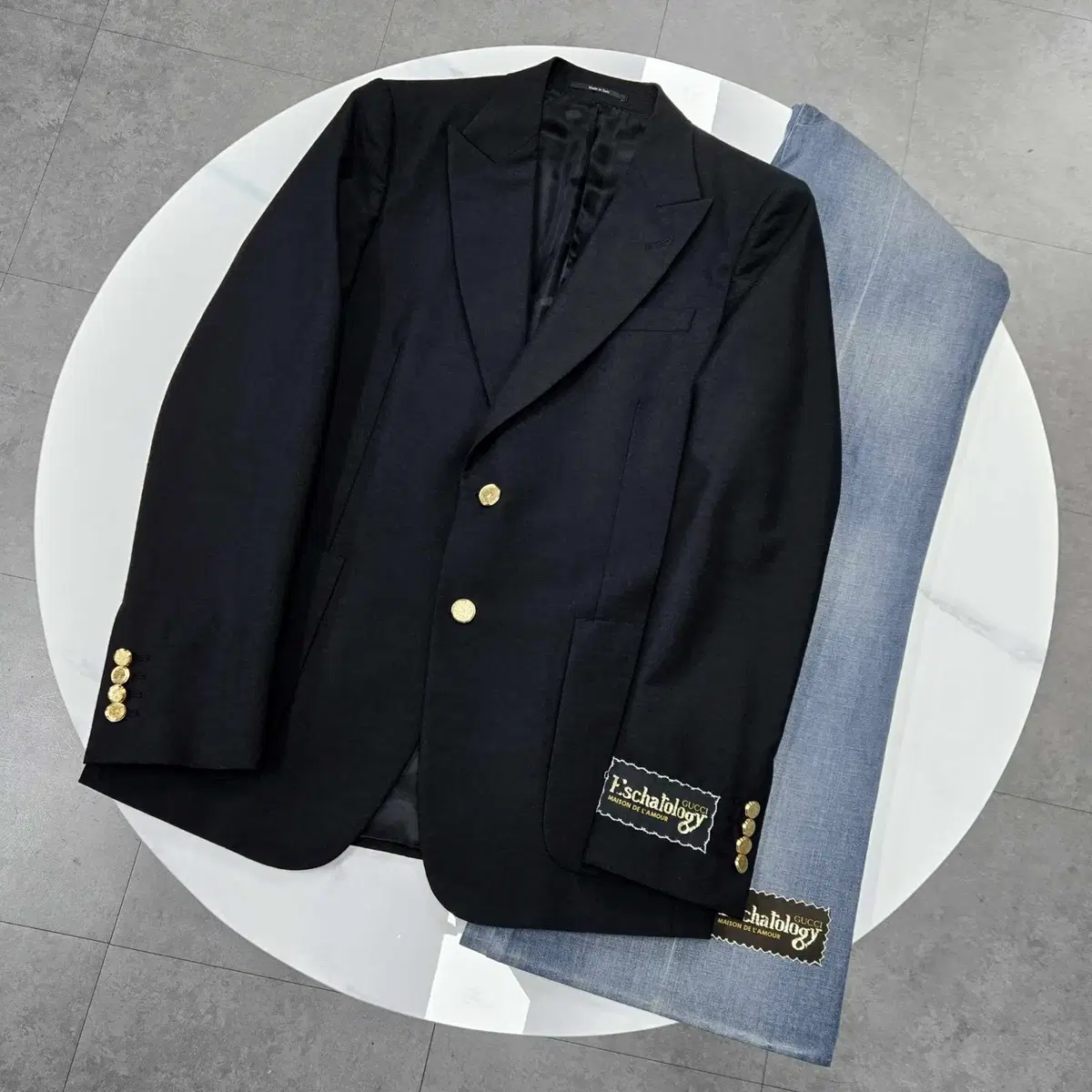 Gucci ESCHATOLOGY Keum blazer suit setup