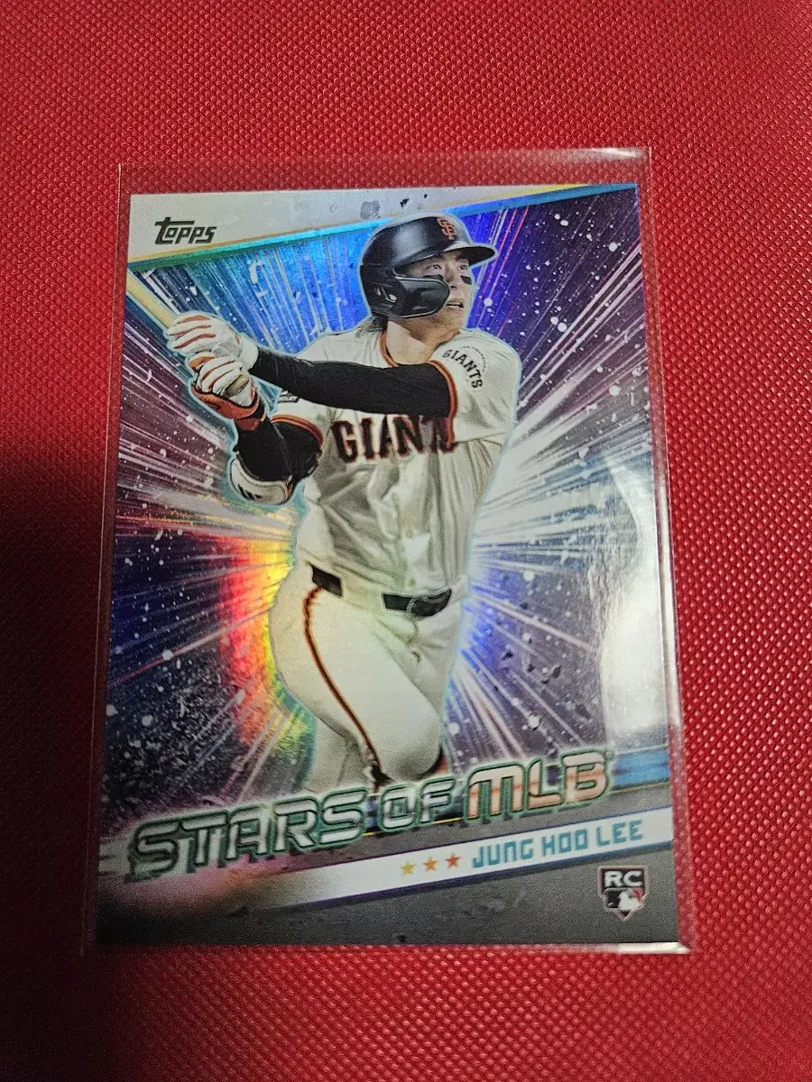 이정후 2024 Topps Stars Of MLB 인서트 카드