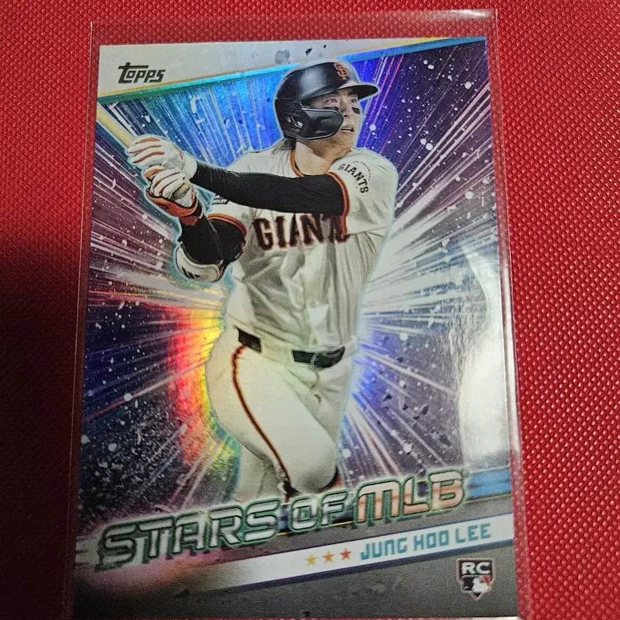 이정후 2024 Topps Stars Of MLB 인서트 카드