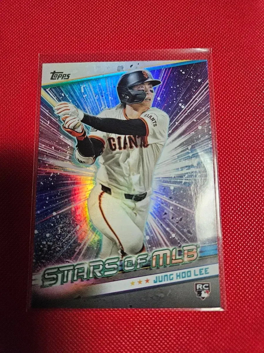 이정후 2024 Topps Stars Of MLB 인서트 카드