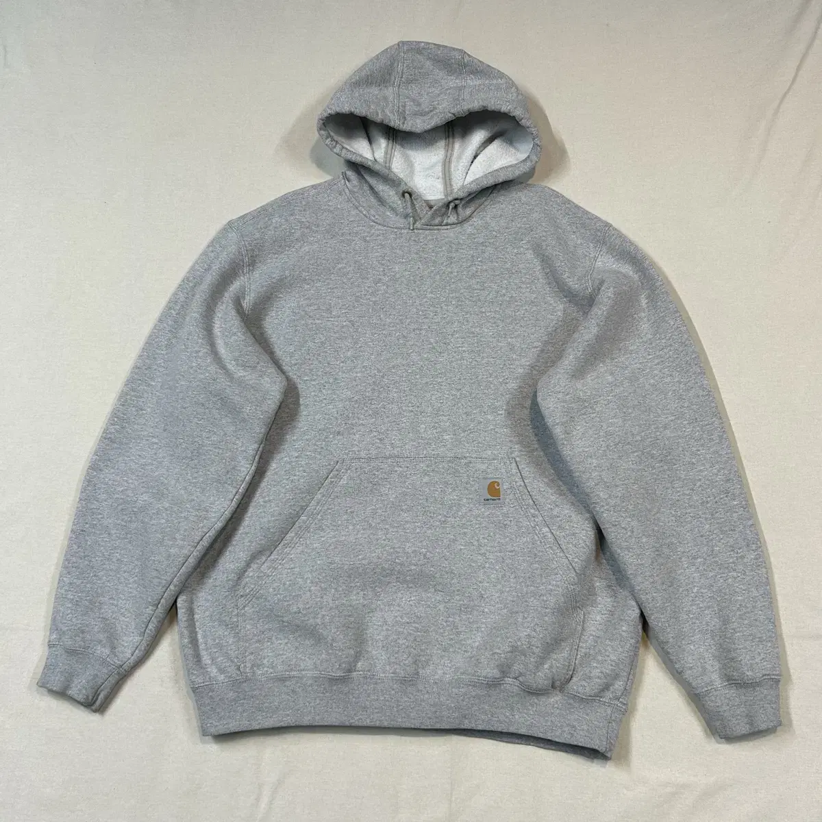 L) Calhart Midweight Hoodie Heather Grey