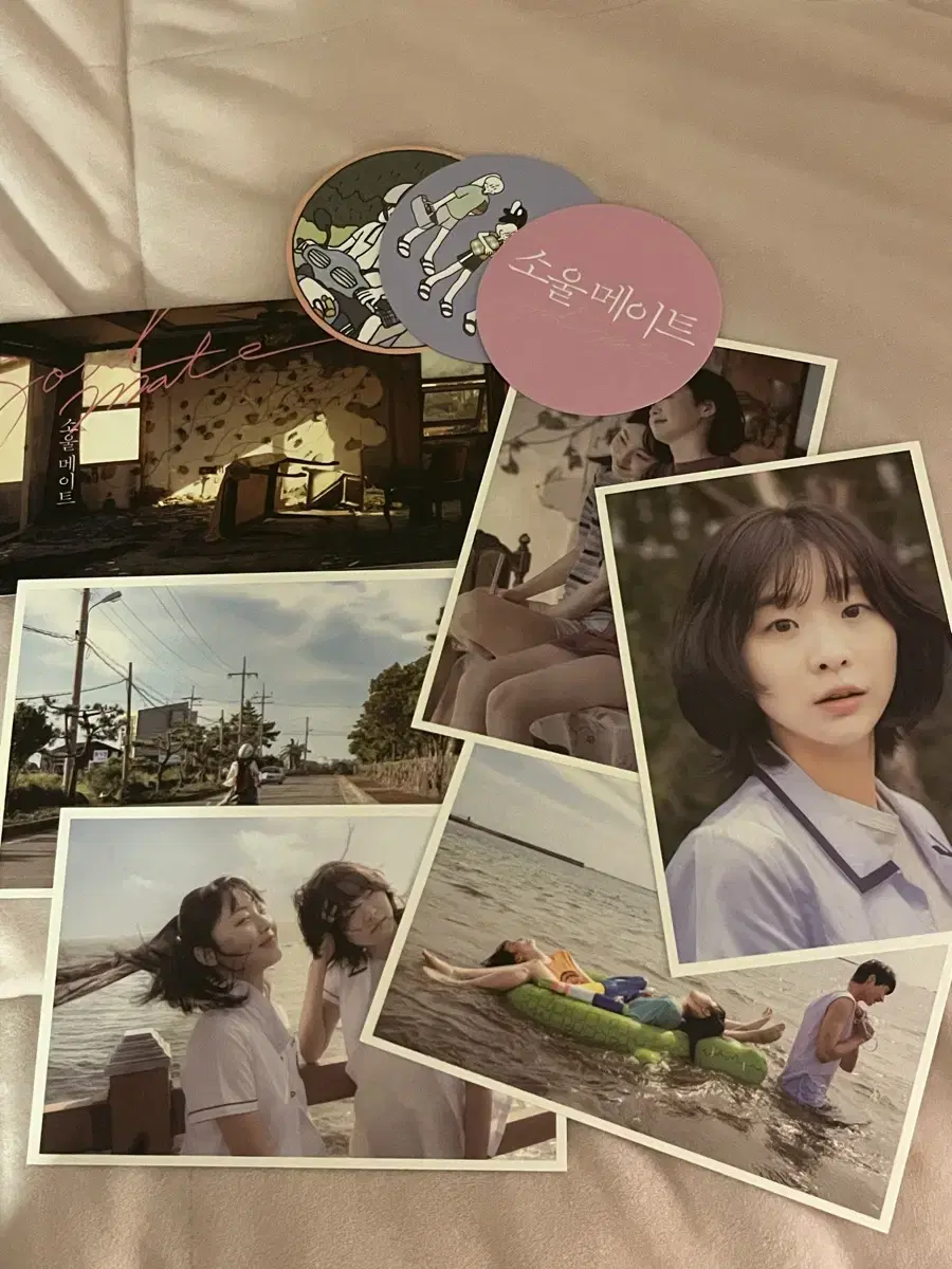 Soulmate pop up postcard sticker Byun Wooseok MovieGoods Kim Dami