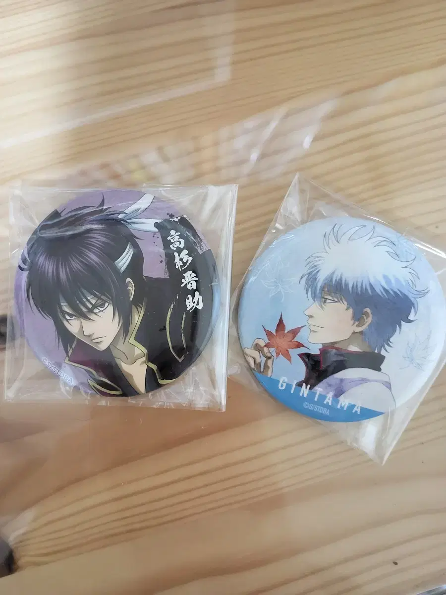 Gintama Can Badges in Bulk (Takasuki,Gintoki)