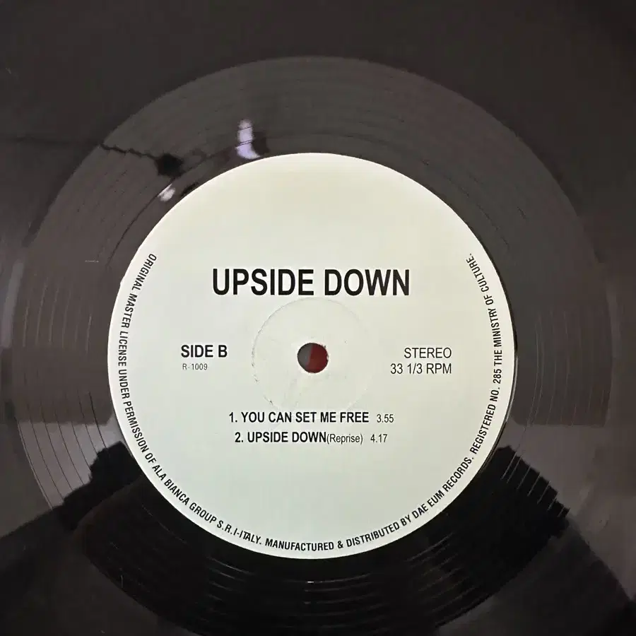 쿠 쿠(Coo Coo) Upside Down 레코드(LP) 팝니다.