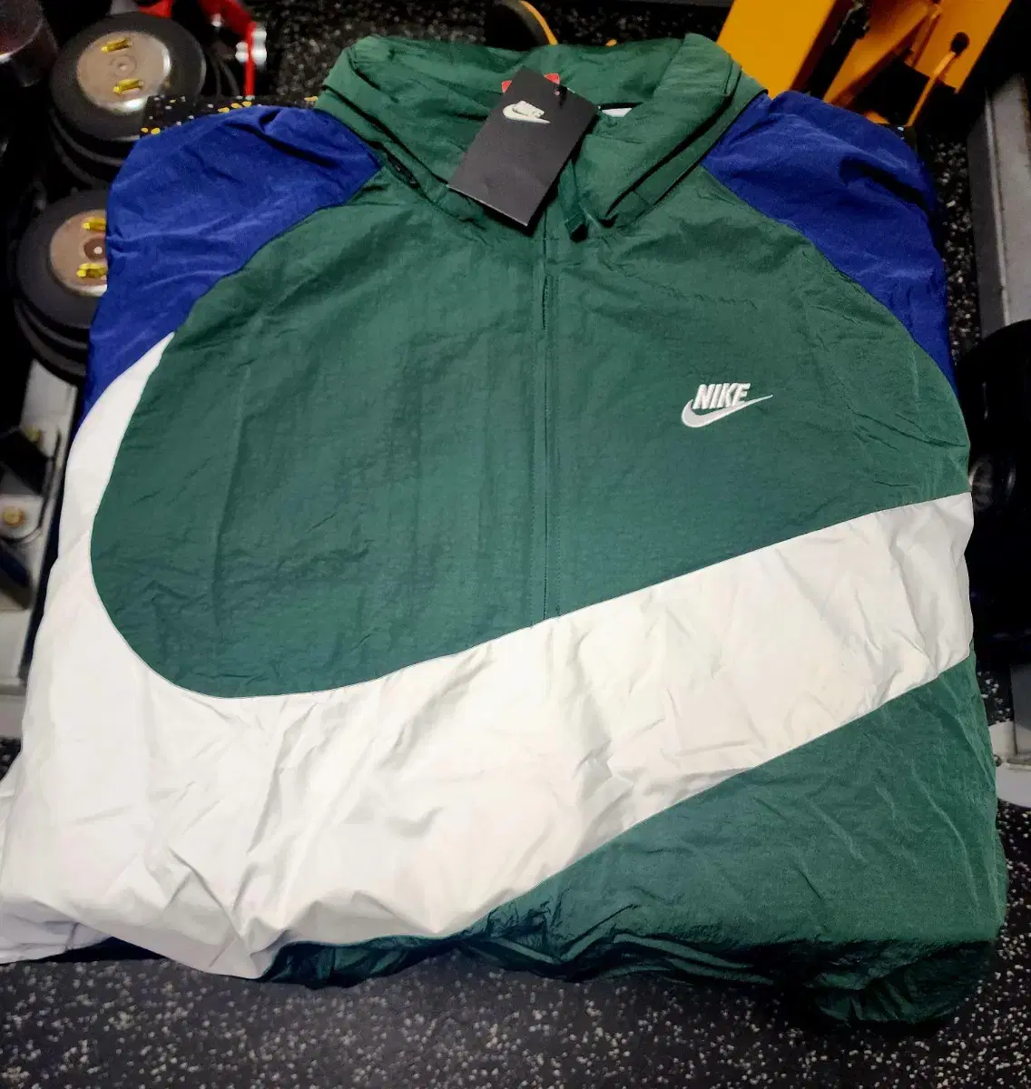 Nike Anorak Half Zip Big Swoosh Jacket