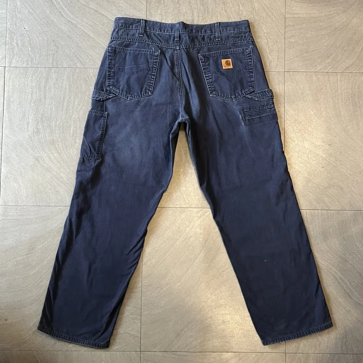 Calhart Genuine Original Navy Carpenter Pants