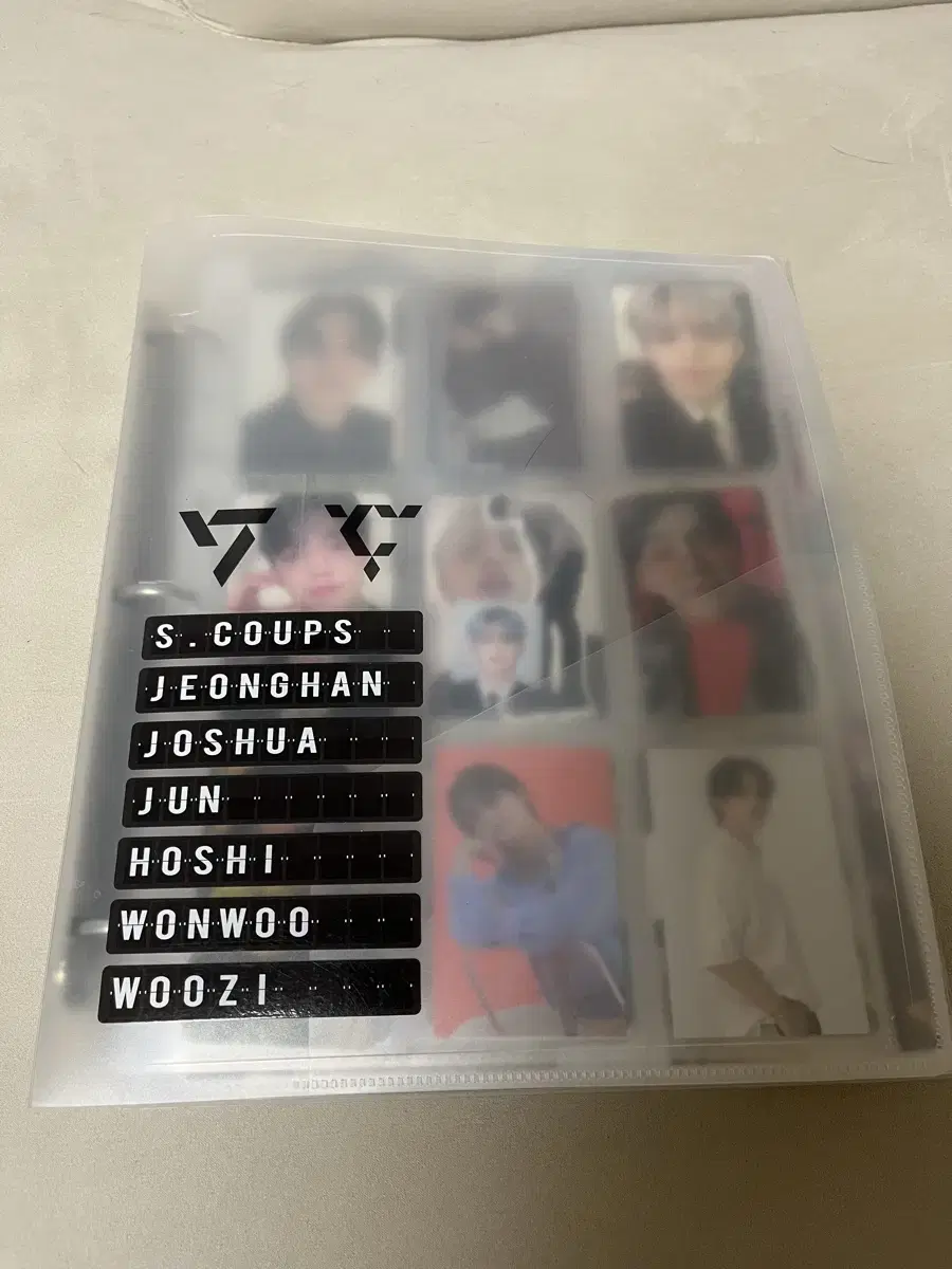 SeventeenSeungchul SeungJungJisoo JunHwiSoon YoungWonWoo JihoonPhotocard (sold separatelyX)