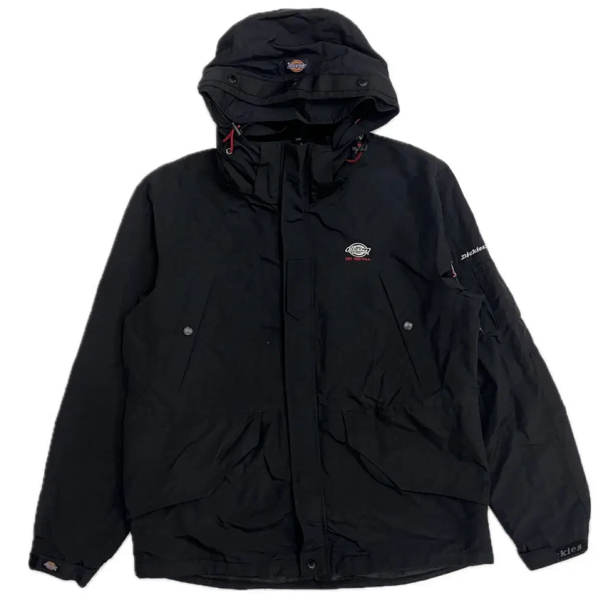 Dickies Windbreaker Hooded Zip-Up Jacket 100Size L