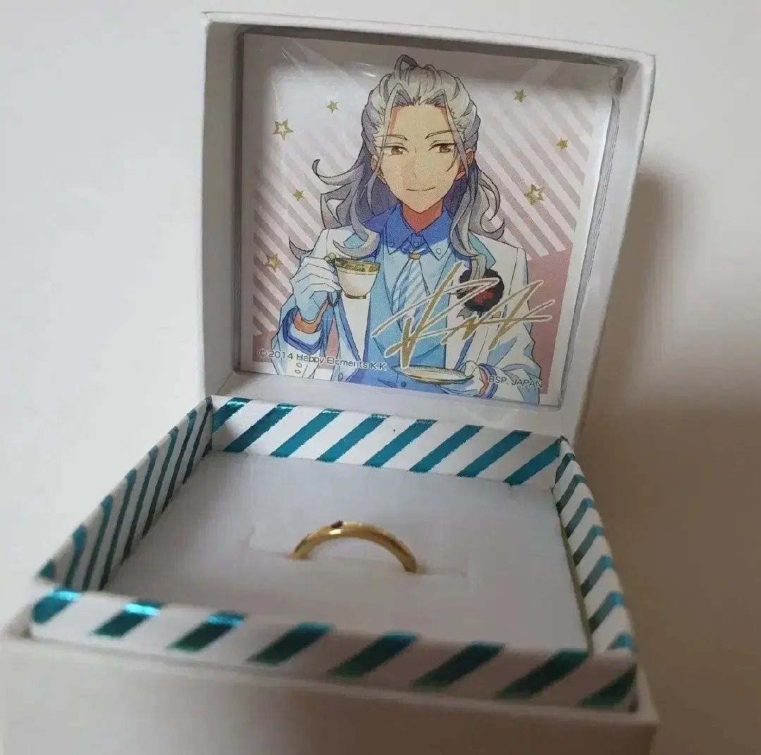 Anstar Nagisa Kuji White Suit Ring Quick saleChineneNi-KihiroRapid SaleAcrylic