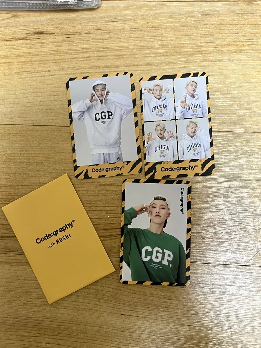 Hoshi Codography Photocard (sold separatelyX)