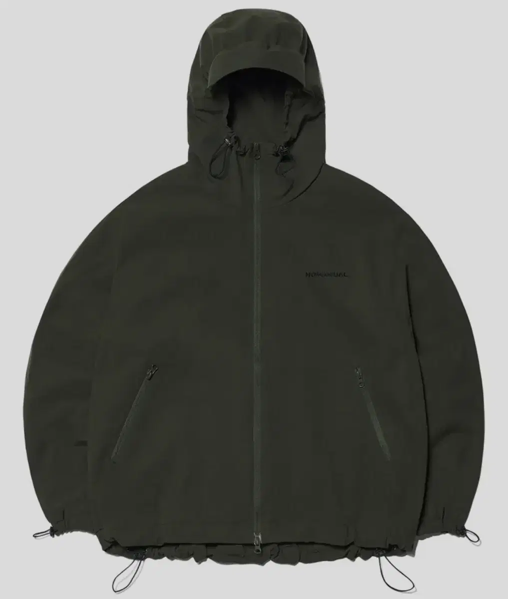 [M] No Manual Phenon Windshell Windbreaker Khaki