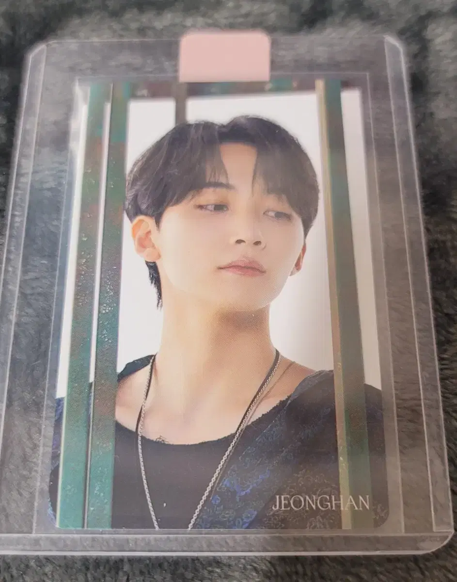 Seventeen jeonghan photocard wts FeatherSun HMV pre-order benefit face the sun