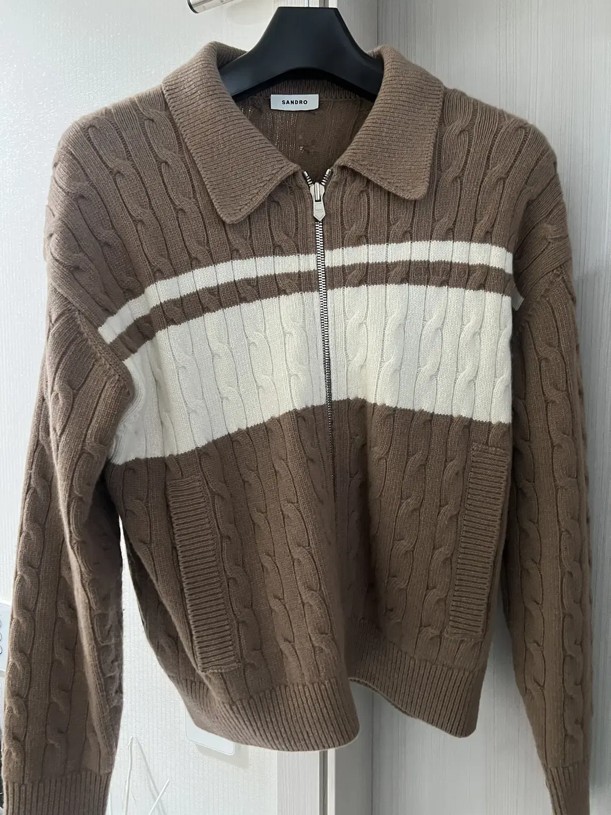 Sandro / kara Cardigan - Caramel / L