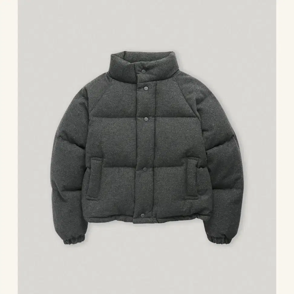 Midhope Wool Down Jacket Gray 스무드무드 패딩