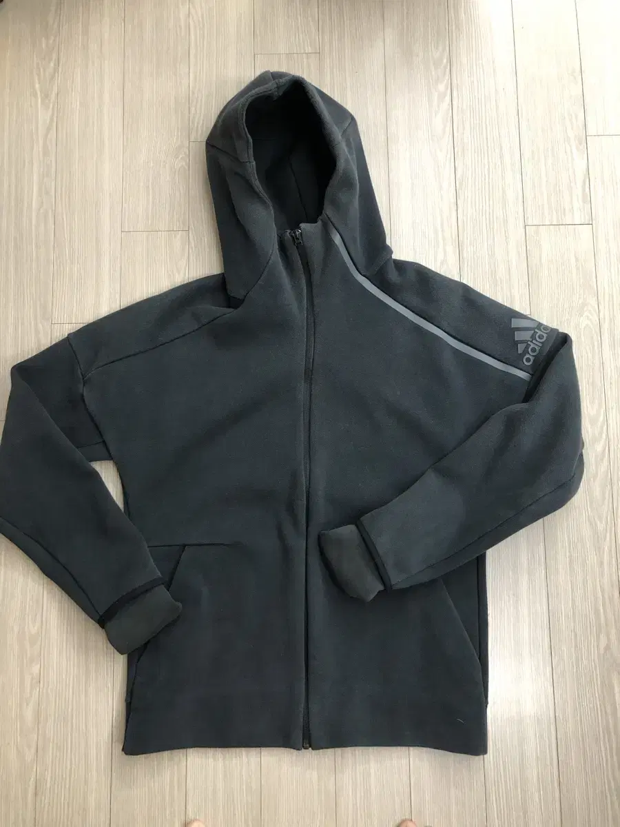 size 100 adidas Hoodie Genuine Charcoal