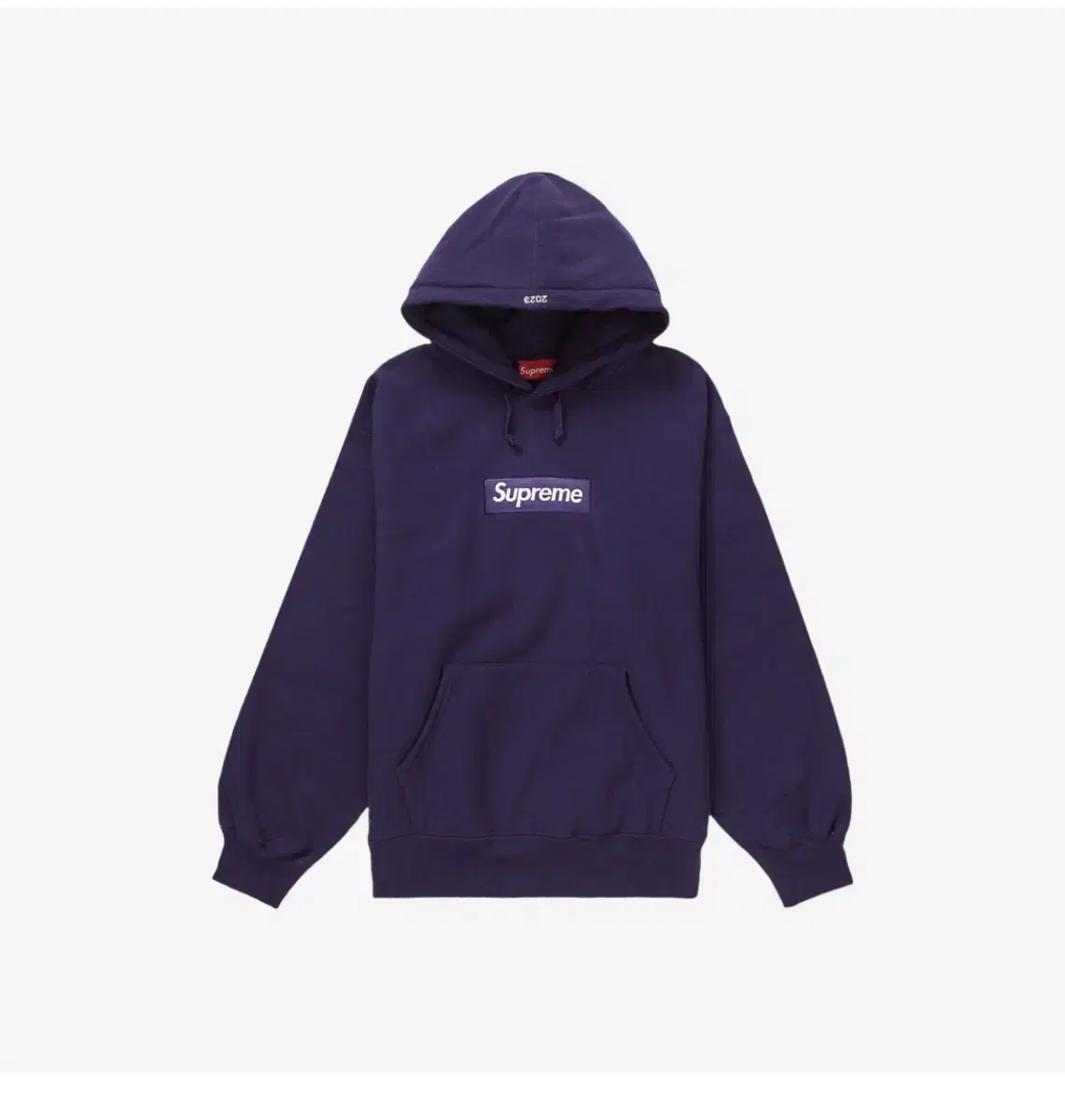 [xl] Supreme Boxer Hoodie Purple