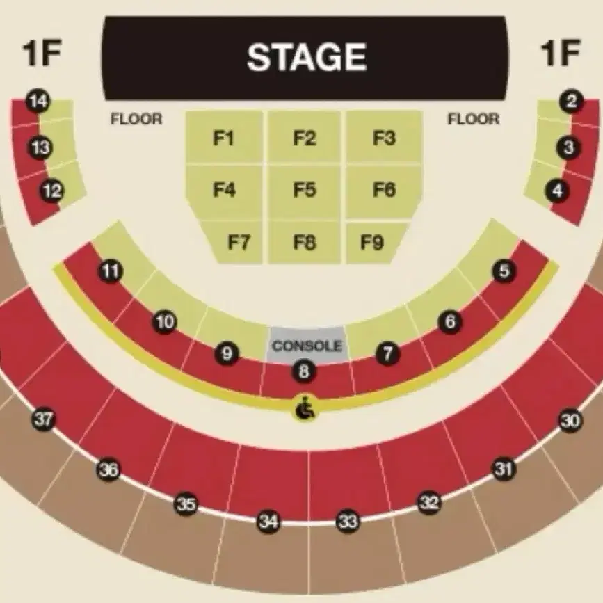 다비치 콘서트 Floor