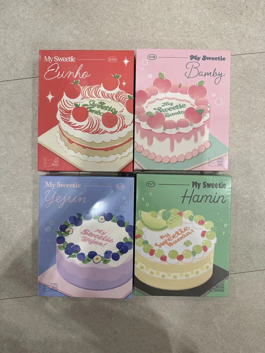 Plave yejun bamby eunho hamin birthday kits