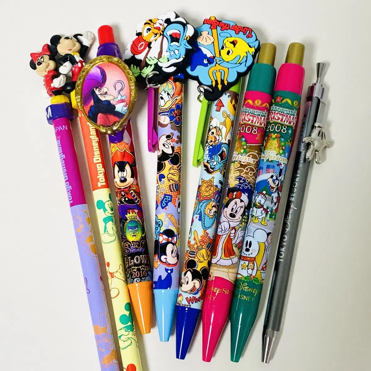 Japanese Classic Vintage Retro Stationery Tokyo Disneyland Ballpoint Pen Pencil Mickey Minnie Mouse