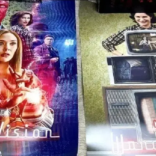 공식 완다비전 wanda vision b2 포스터 메인 케릭터 애거사