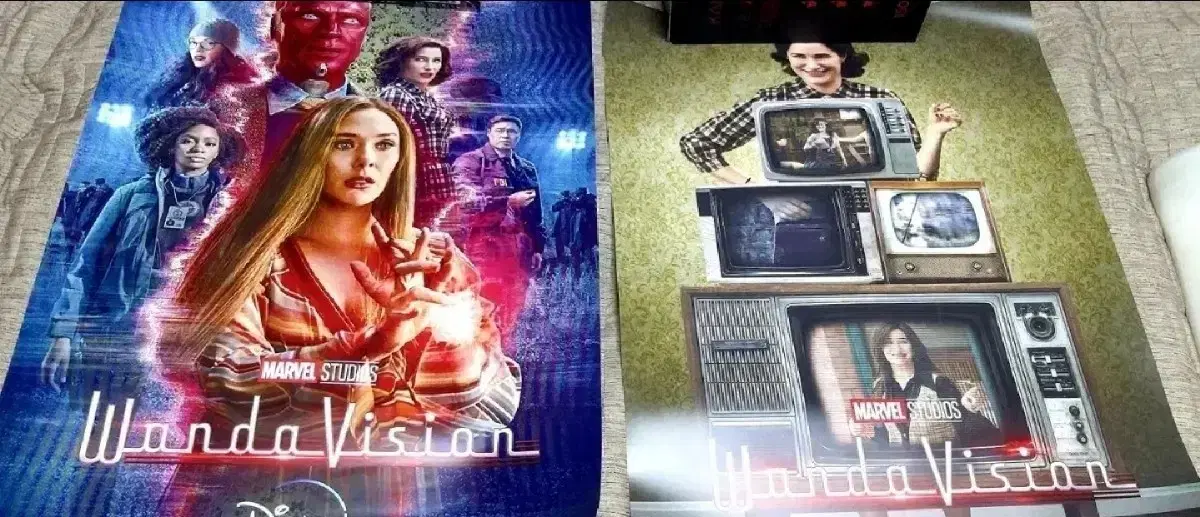 공식 완다비전 wanda vision b2 포스터 메인 케릭터 애거사