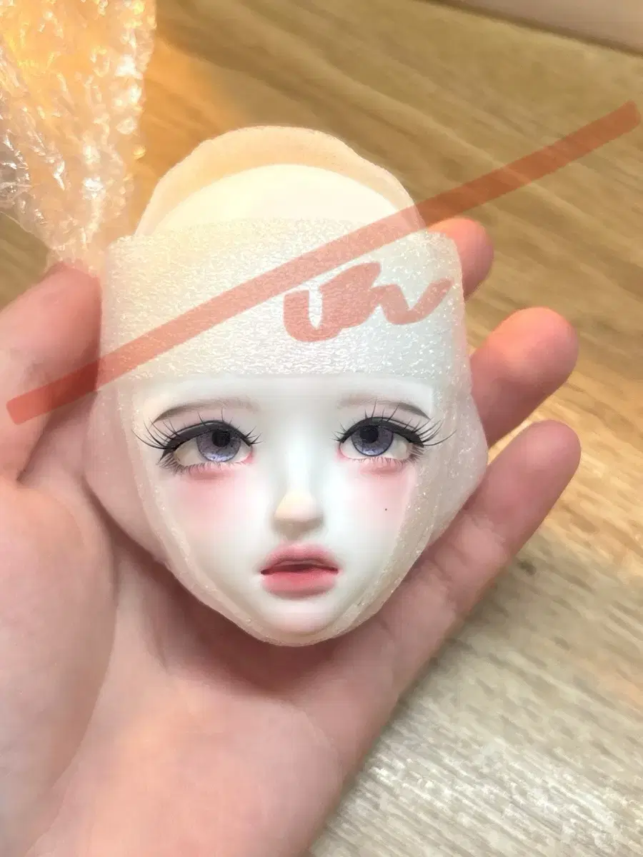 Sphere jointed doll Xiao Wang head for sale