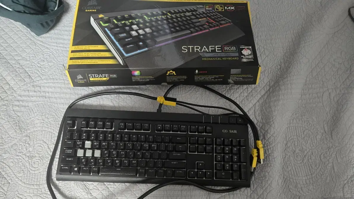 커세어 strafe rgb mx silent 사일런트 체리축