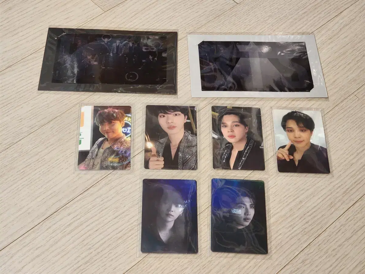 Bangtan Mapsol photobook Clueloot Holo photocard jimin Seokjin Namjun Yoon Ki Hoseok