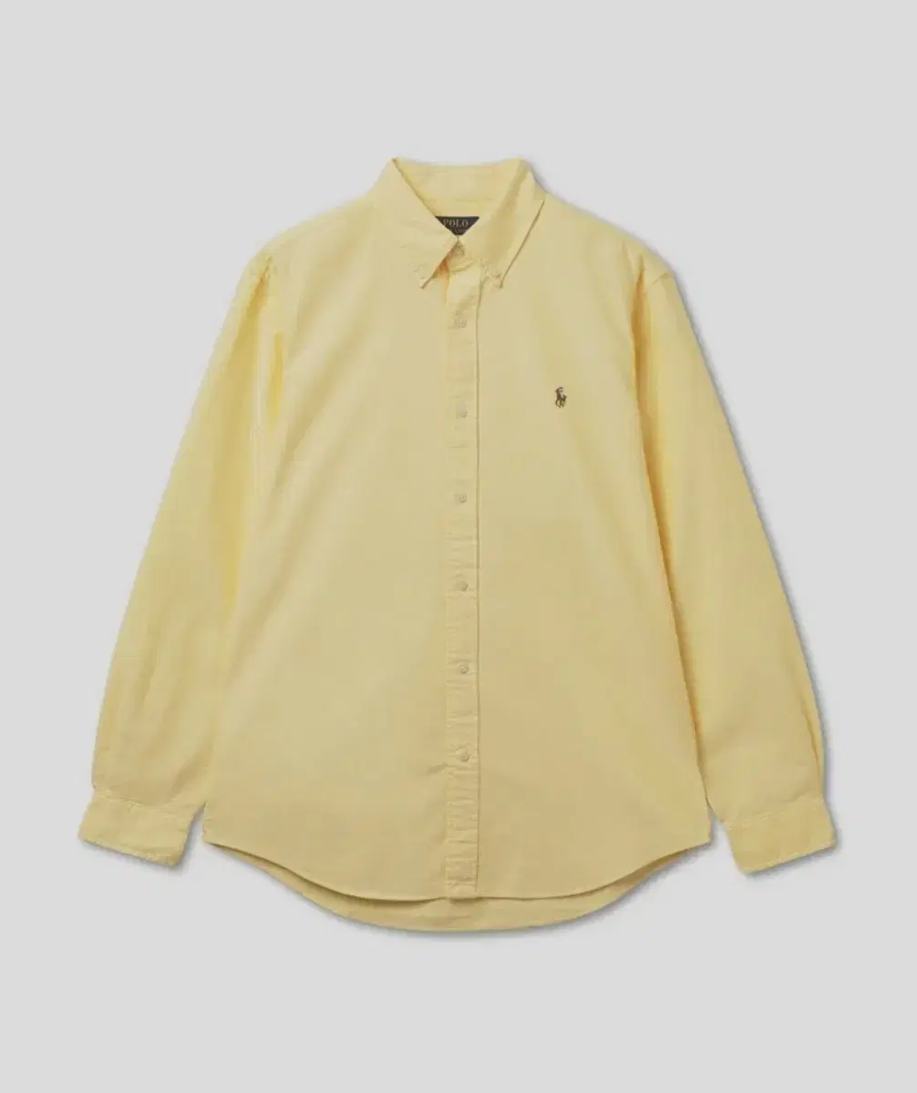 Polo Ralph Lauren Classic Fit Oxford Shirt M Button-down / Yel Multipony