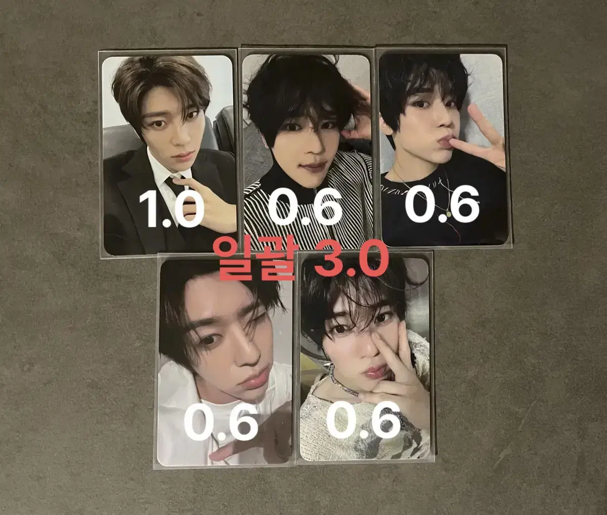 NCT wish sion photocard unreleased photocard yes24 with muu beatroad Everline