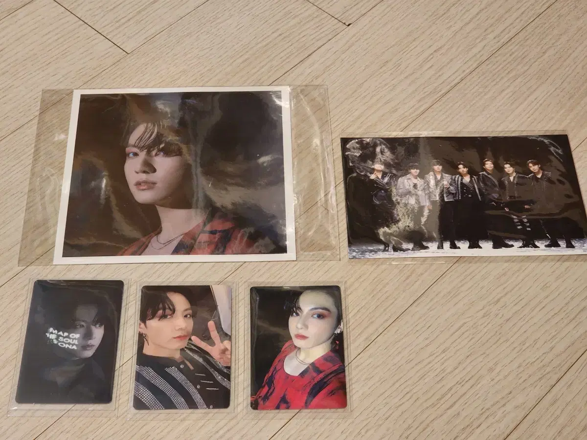 bangtan mapsol photobook clu root holo photocard jungkook