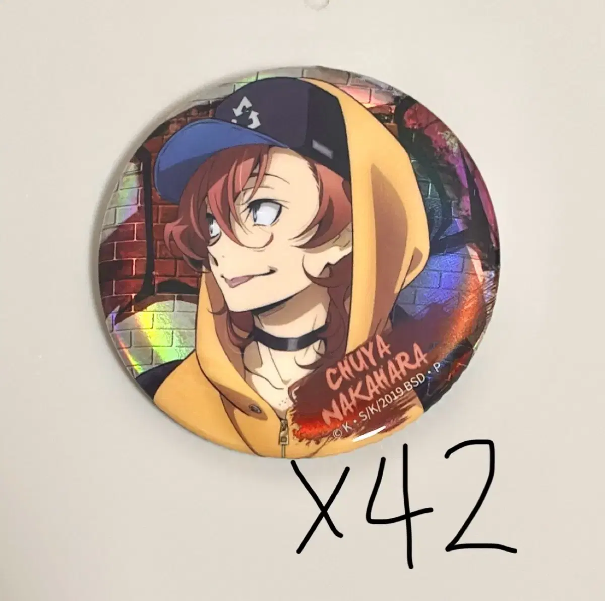 Moonshine Dog Chuuya Can Badge sold 42 units