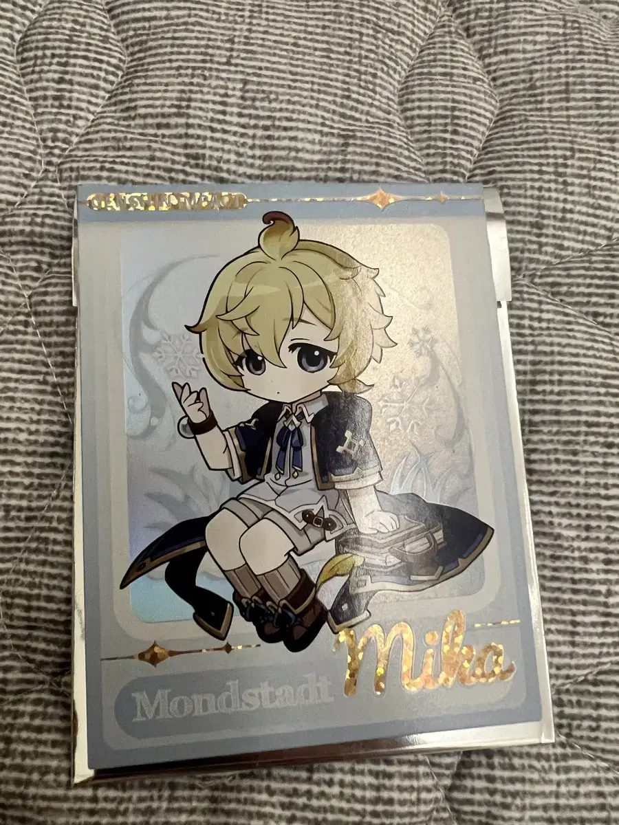 Genshin Impact Cafe Admission PrivilegesPhotocard Mika