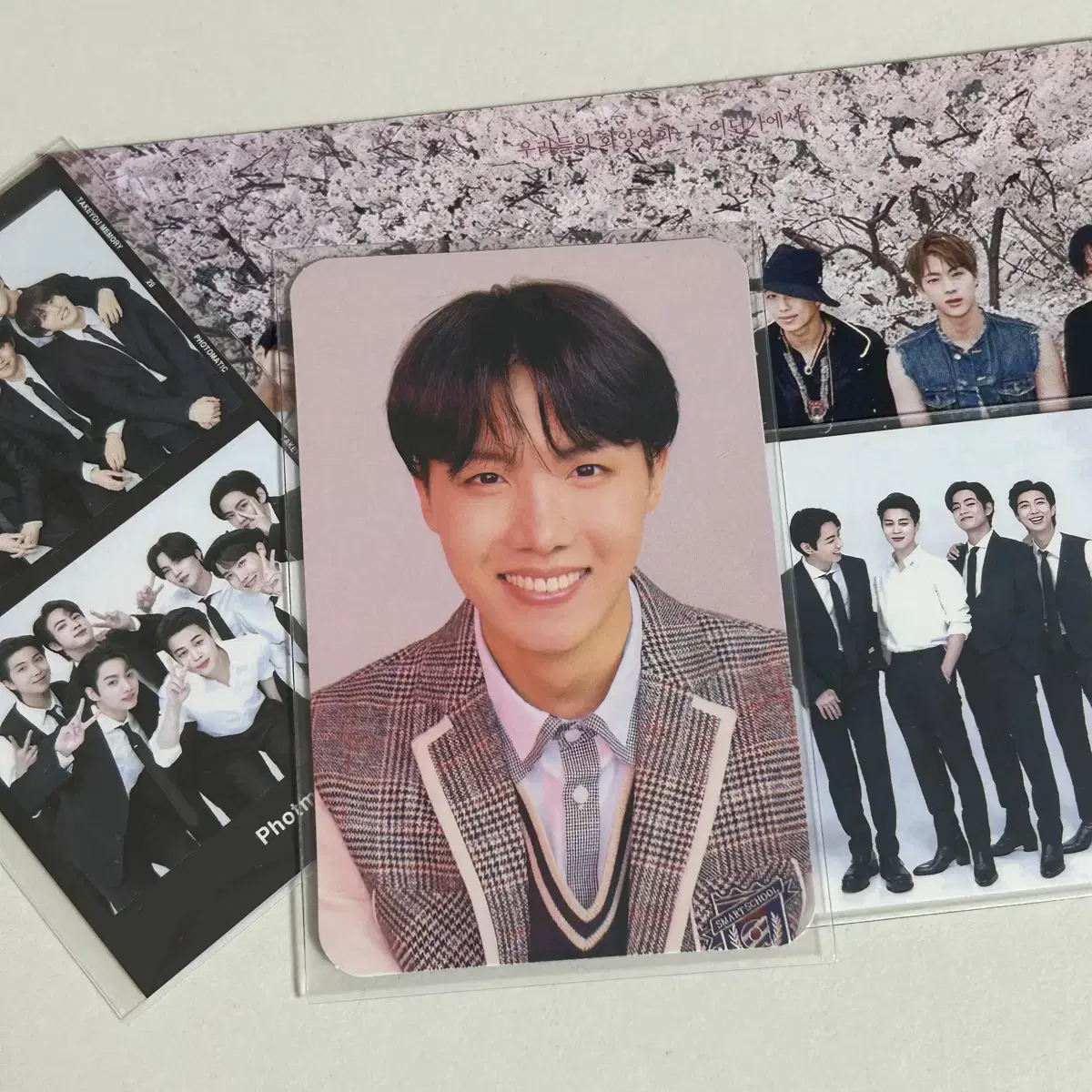 Bangtan j-hope jung hoseok Anser L Version School Uniform Photocard