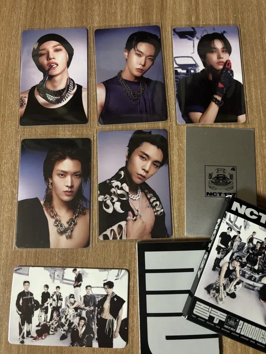 nct 127 nct127 sprint photocard pack taeyong doyoung refinery johnny yuta