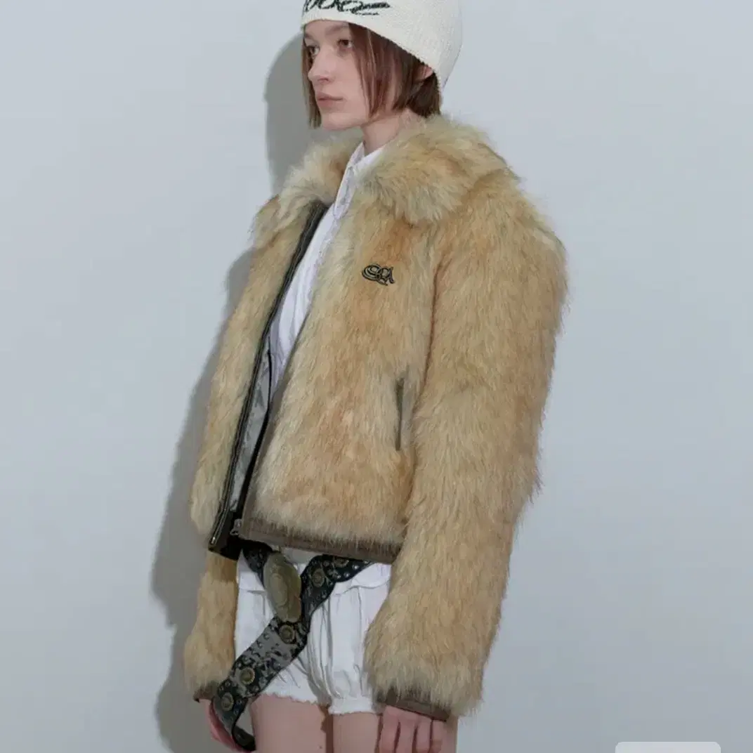 [sculptor] 스컬프터 Faux Fur Grizzly Jacket