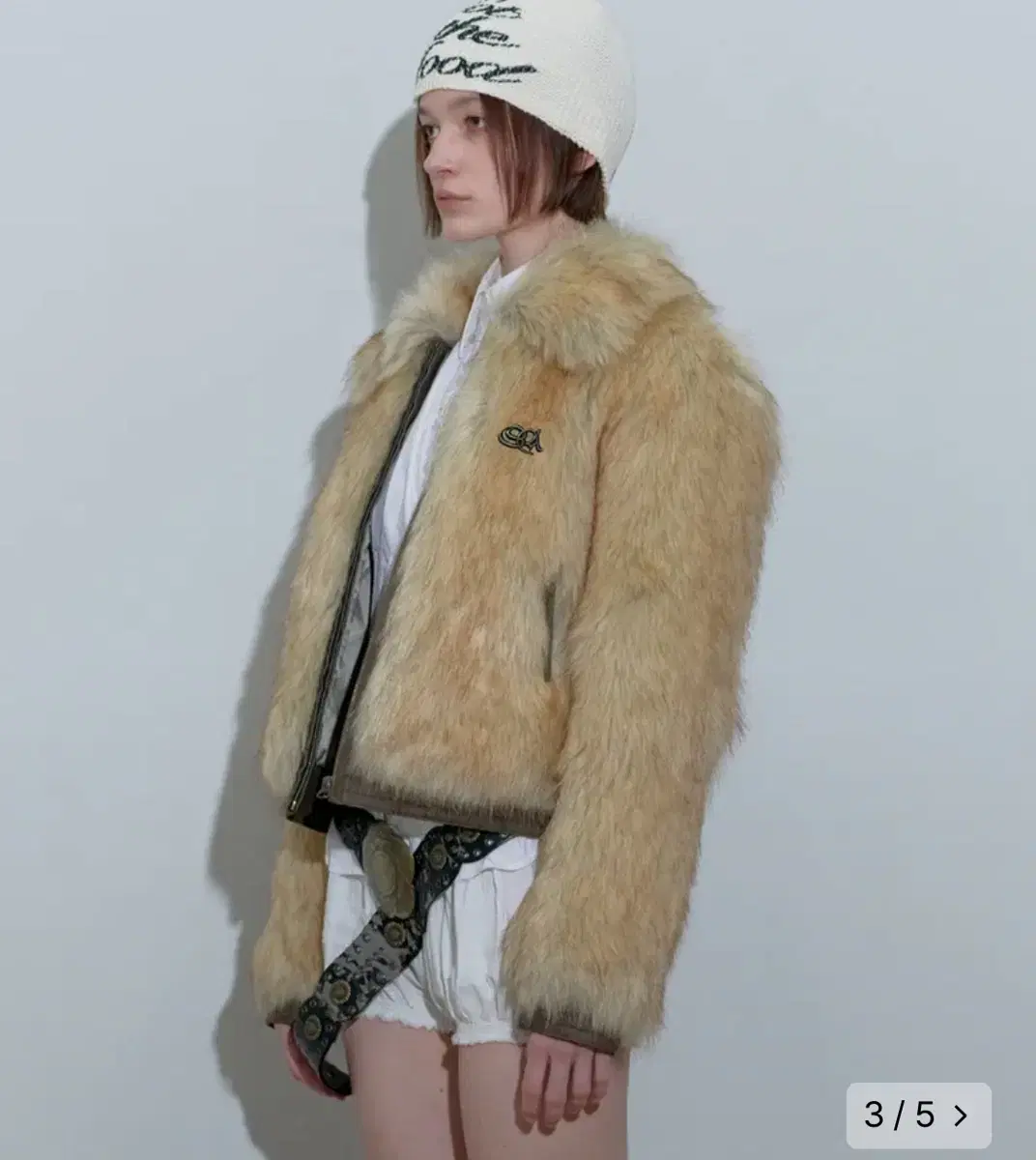 [sculptor] 스컬프터 Faux Fur Grizzly Jacket