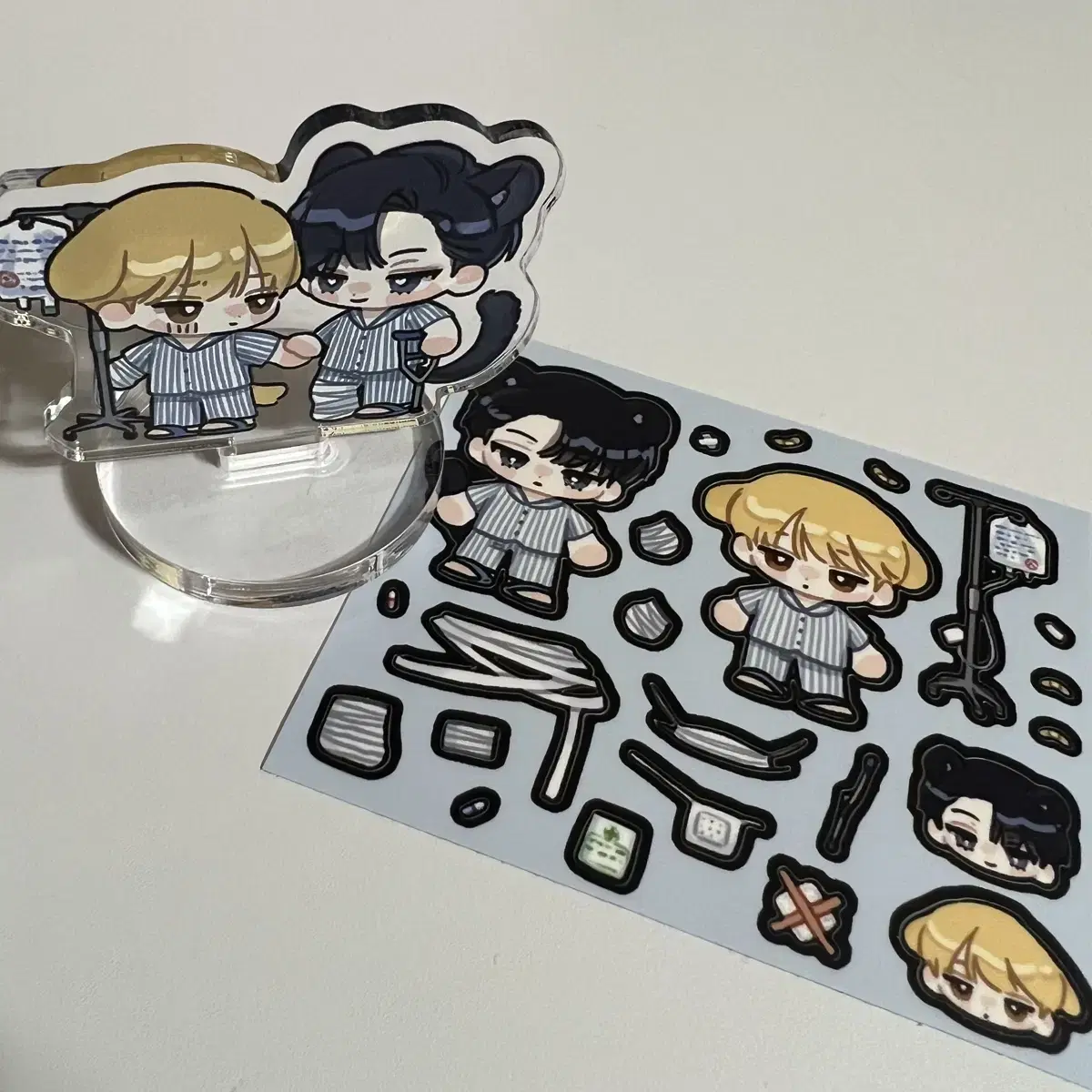 Debut or Die Debut or Die Debut or Die acrylic sticker Wts.