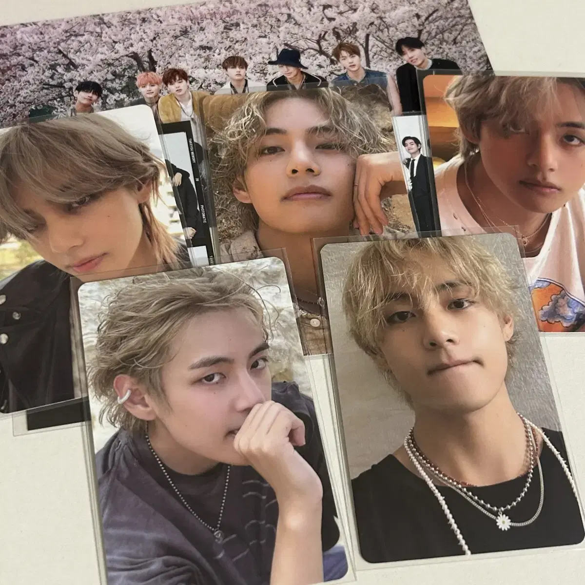 bangtan v kim taehyung layover photocard wts