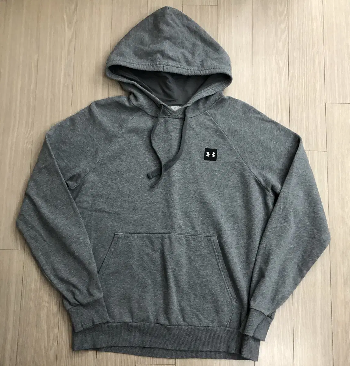 Men's Under Armour Brushed Hoodie Genuine Gray