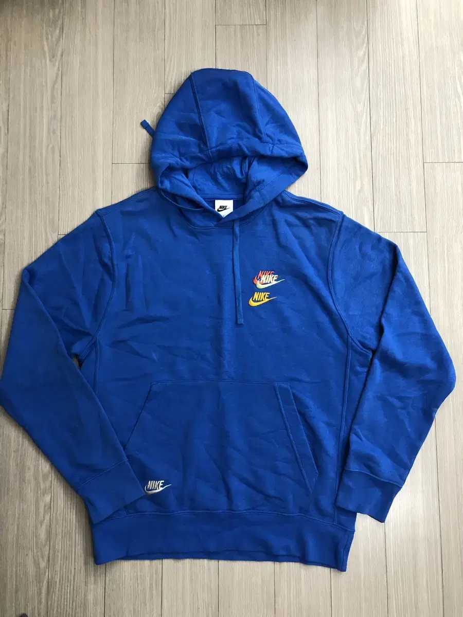 Size S90 Nike Essential French Terry Hoodie Hoodie Genuine Blue