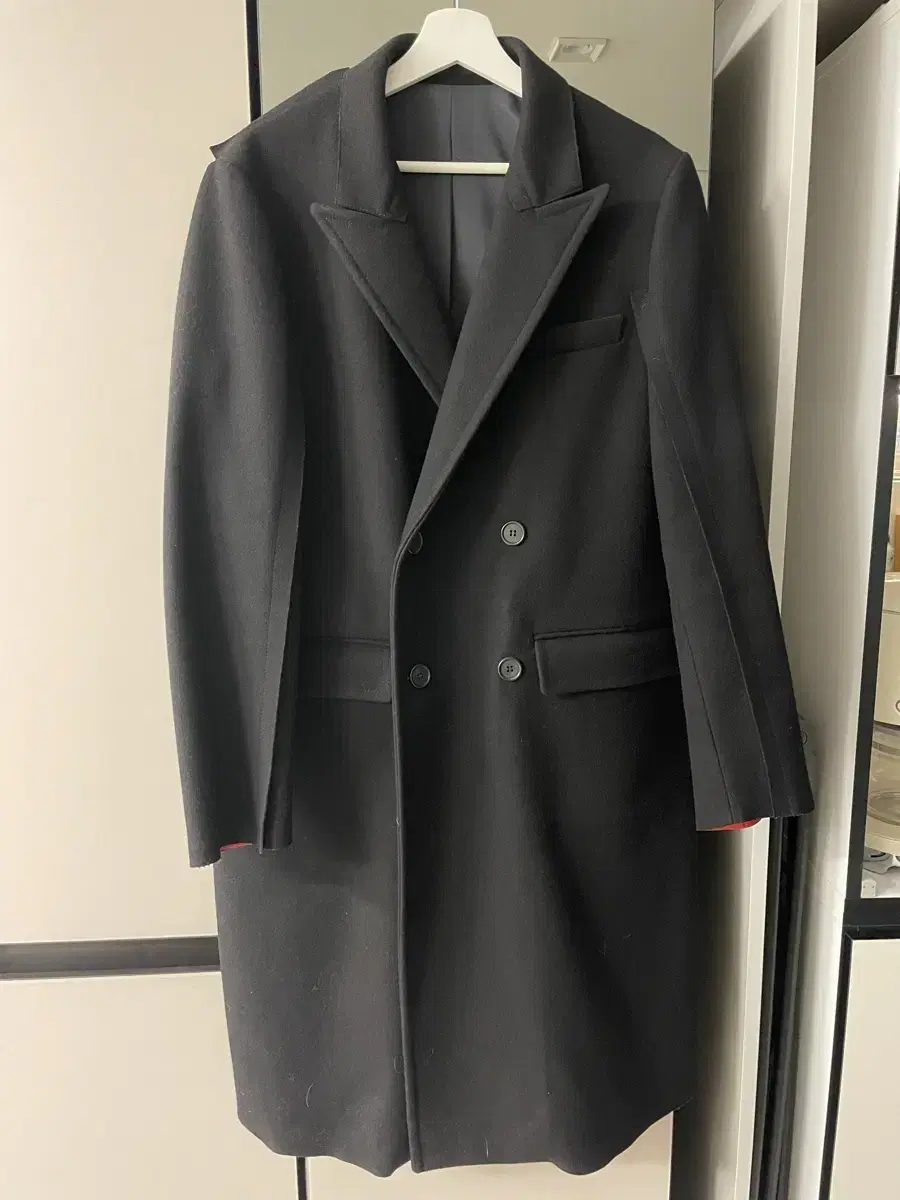 Marni Double Long Coat Black