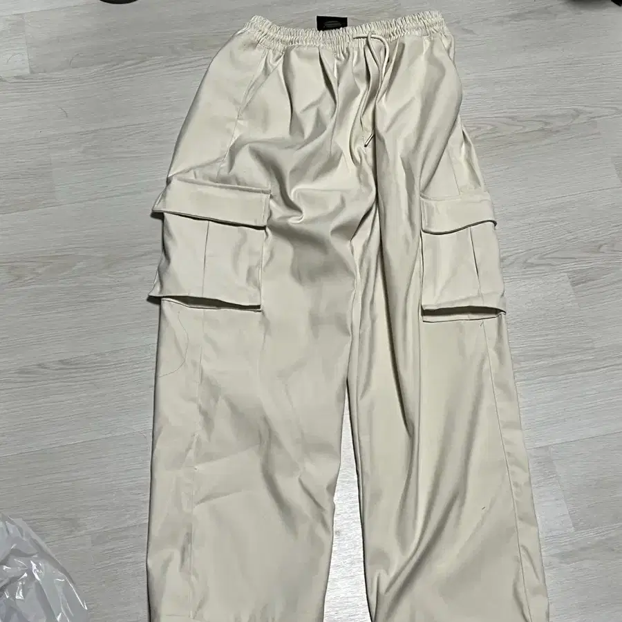 낫포 너드 Wide String Cargo Slacks Pants - I