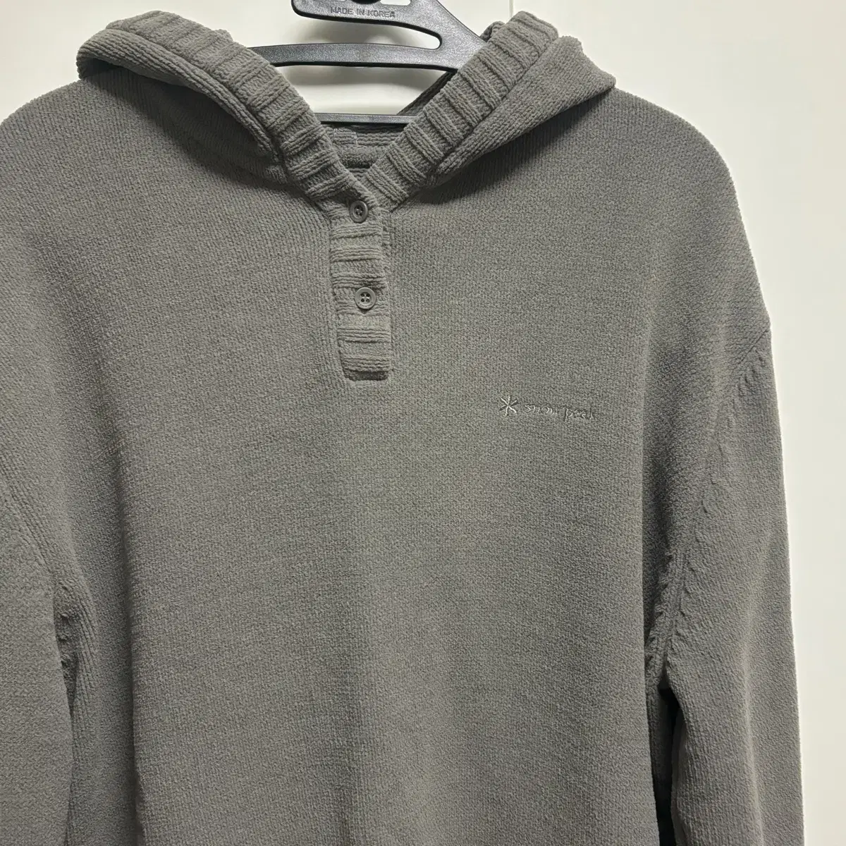 SNOW PEAK Snow Peak Hoodie Dark Grey