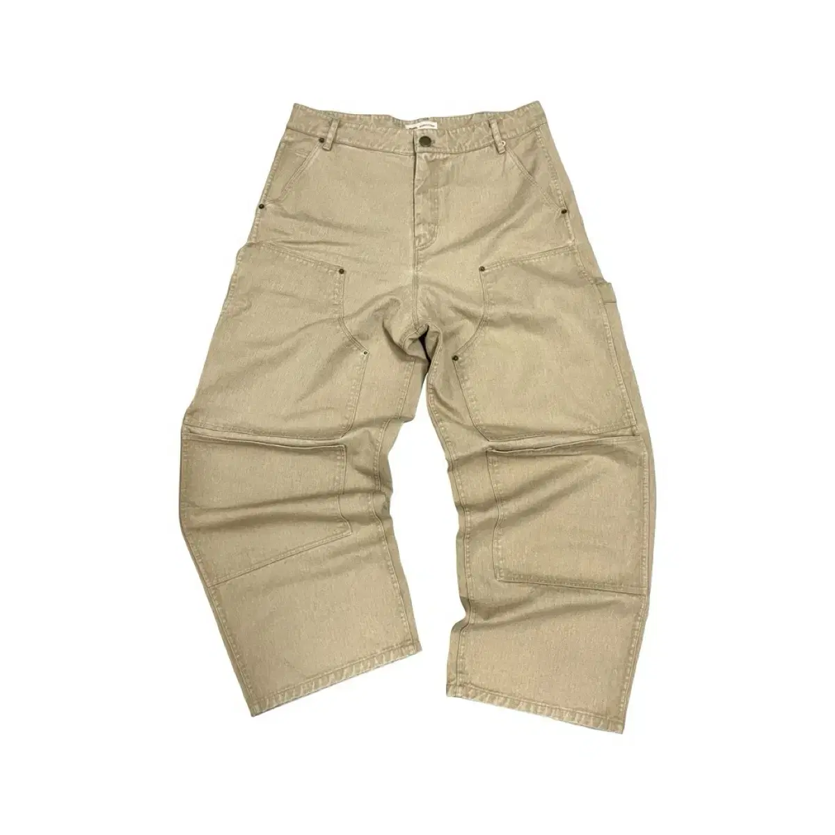 Aoiiro Double Knee Pants Beige (TAN) 1 size