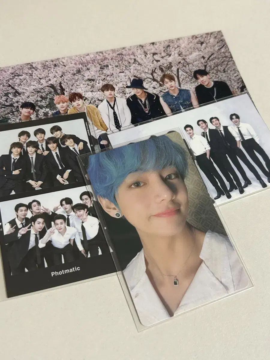 bangtan v kim taehyung persona 3 version photocard wts