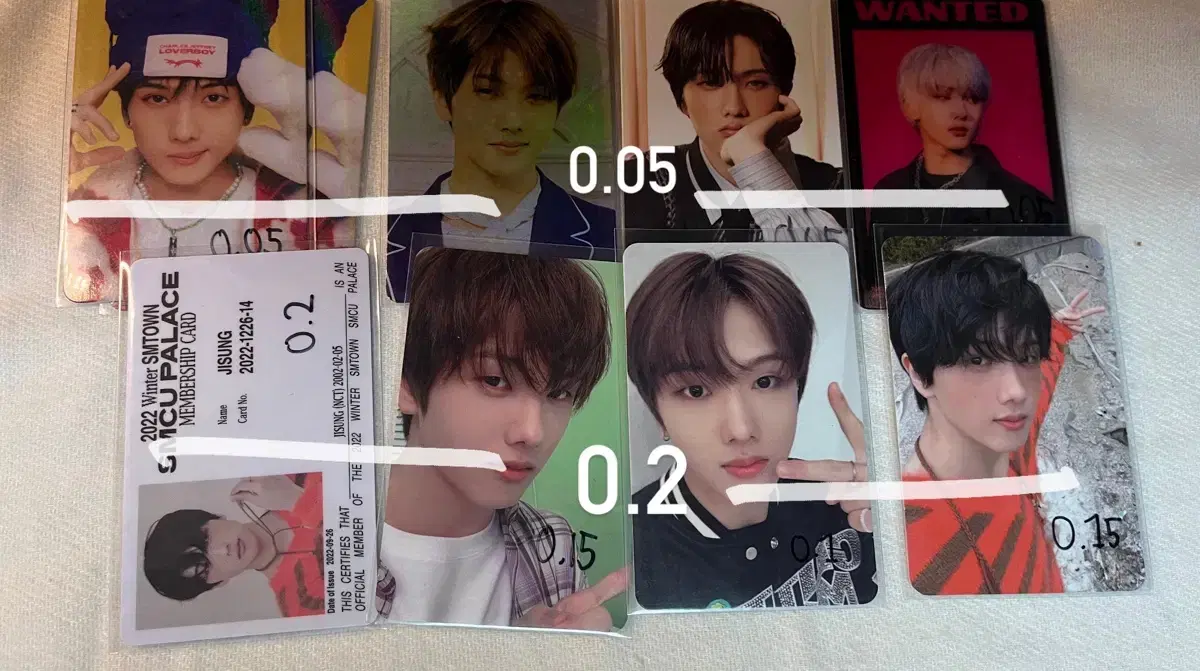 jisung photocard wts does a lot