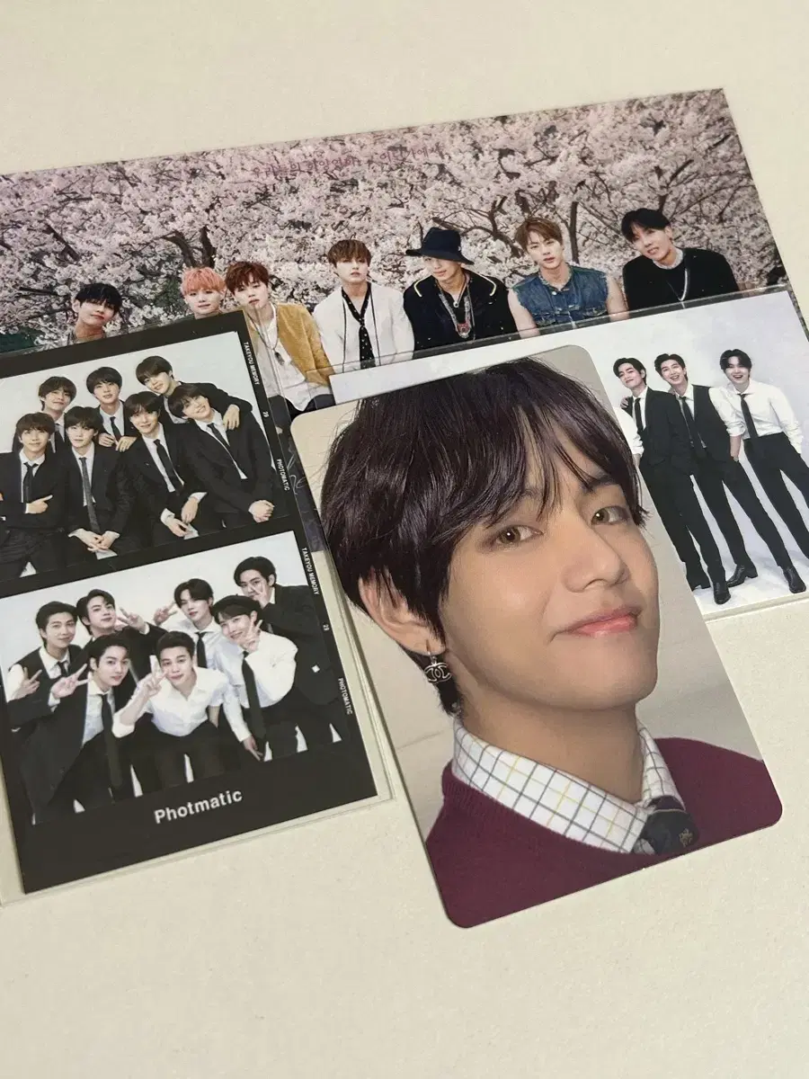 bangtan v kim taehyung mapsol version 4 photocard wts