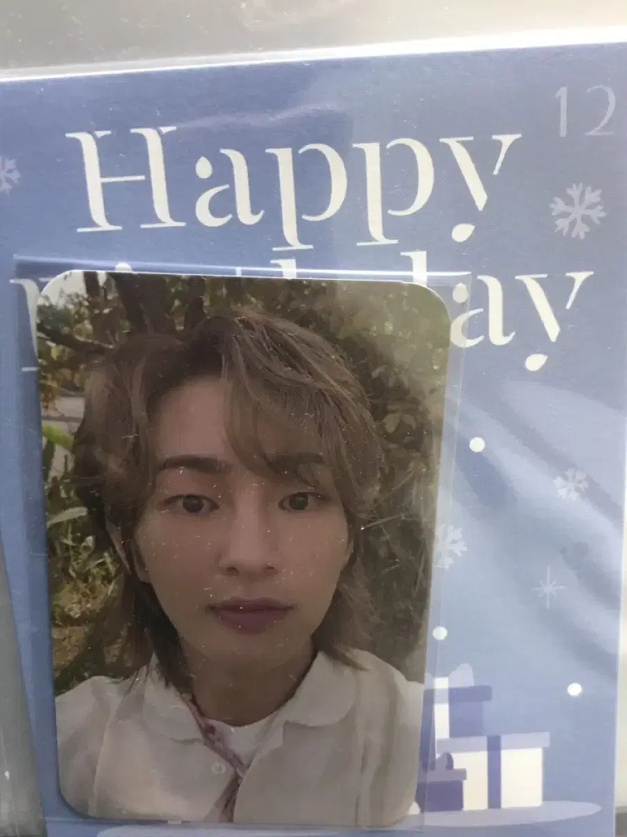 onew birthday photocard